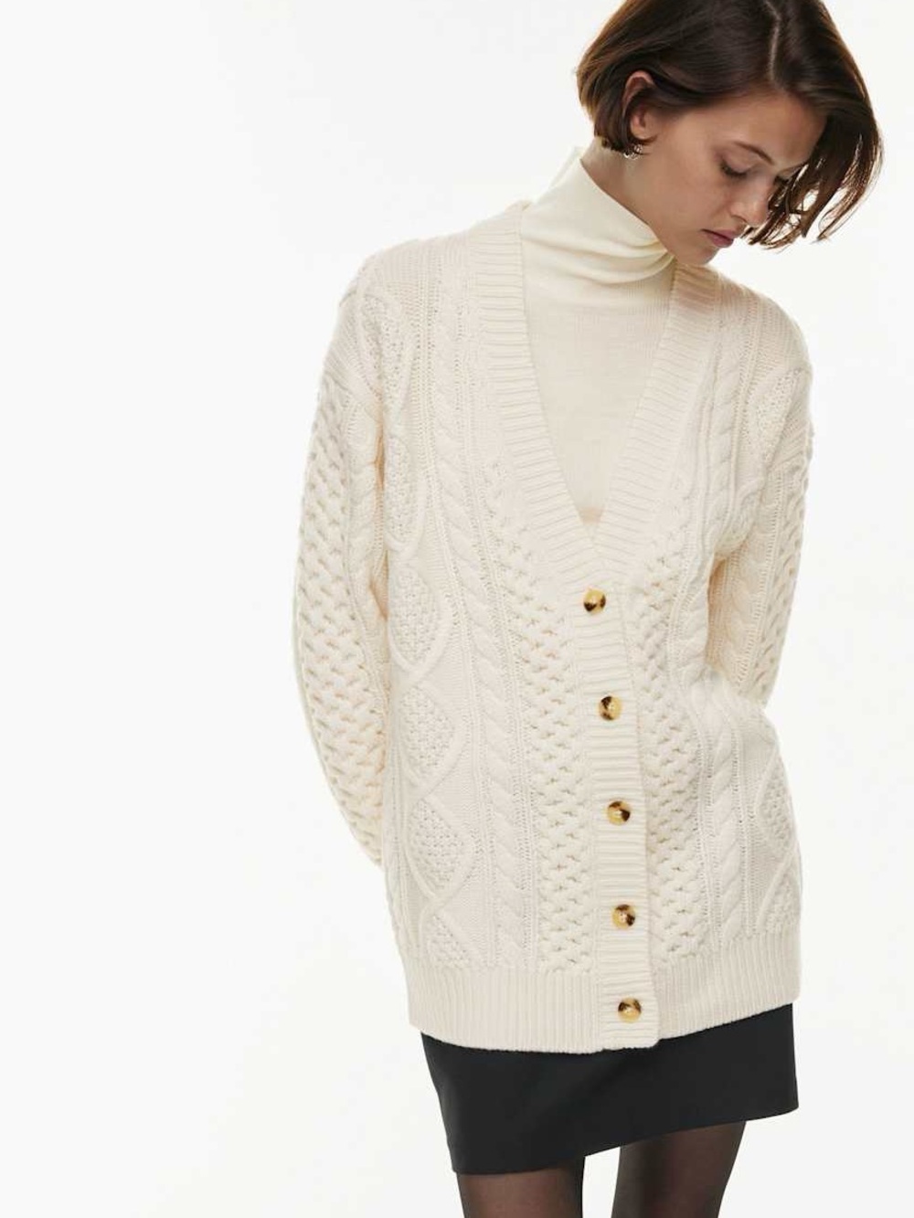 Aritzia Cream Cardigan